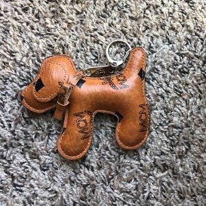 MCM Puppy Keychain
